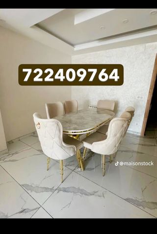 Mesa de Comedor Prestige Line Mármol