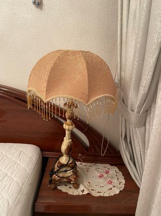 2 Lámparas de Mesa Antiguas