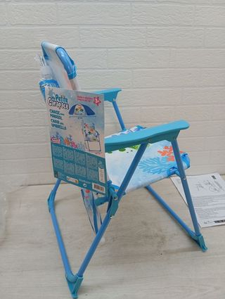 Silla Plegable para Tortuga con sombrilla 