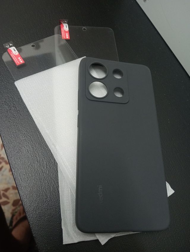 Funda Redmi Note 13 + 2 protectores de pantalla