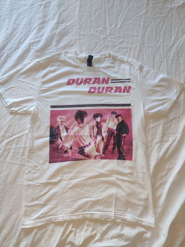 T-shirt/Maglia Duran Duran M unisex bianca/white