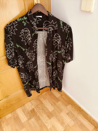 Camisa Hawaiana Rick y Morty