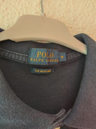 Polo Ralph Lauren Vestido Malla Algodón Negro