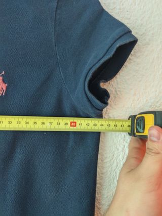 Polo Ralph Lauren Vestido Malla Algodón Negro