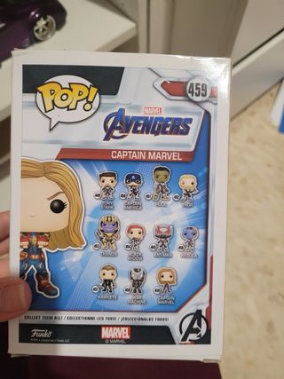 Funko Pop Capitán Marvel 459 Avengers