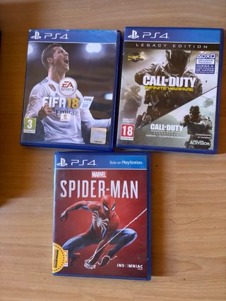 PS4 Joker Sticker + Mando + 3 Juegos