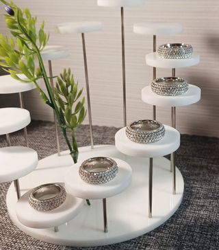 Anillos de Titanio con Brillantes