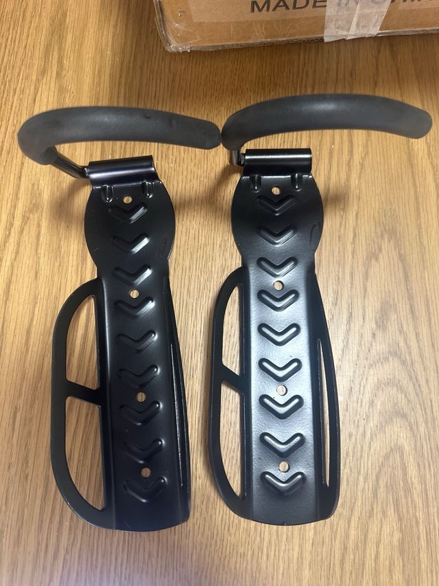 2 Ganchos para colgar bici en pared