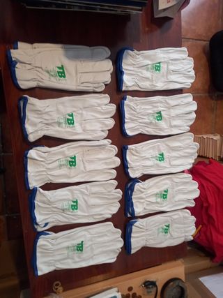 10 Pares Guantes Badana TB Nuevos