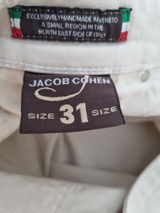 Pantalón Jacob Cohen Beige Hombre