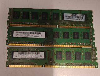 Memoria RAM HP 4GB + 1GB DDR3