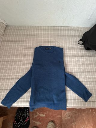 Jersey Lana Polo Ralph Lauren Azul Talla XS