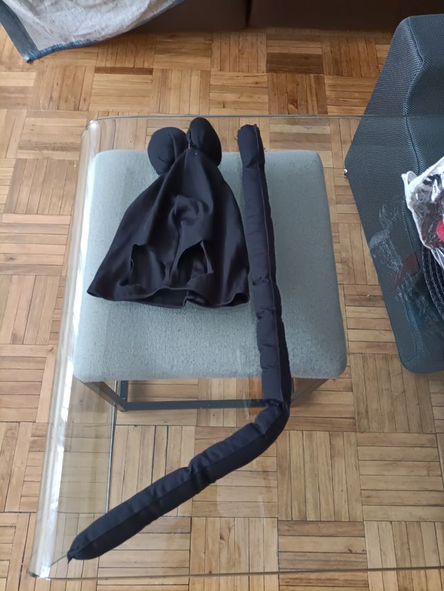 Complementos Disfraz Orejas y Cola Negro