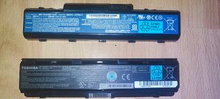 Baterías Portátil HP y Toshiba