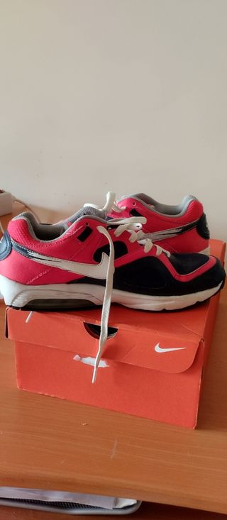 Zapatillas Nike Air Max Hombre Negras Rojas