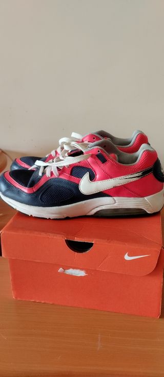 Zapatillas Nike Air Max Hombre Negras Rojas