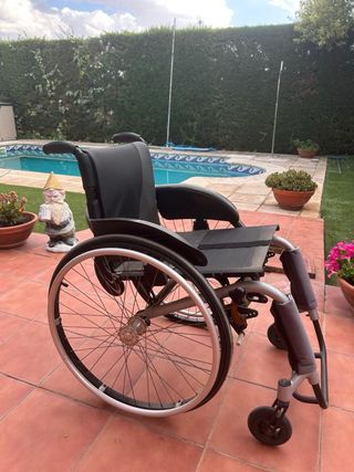 Silla de ruedas para exterior