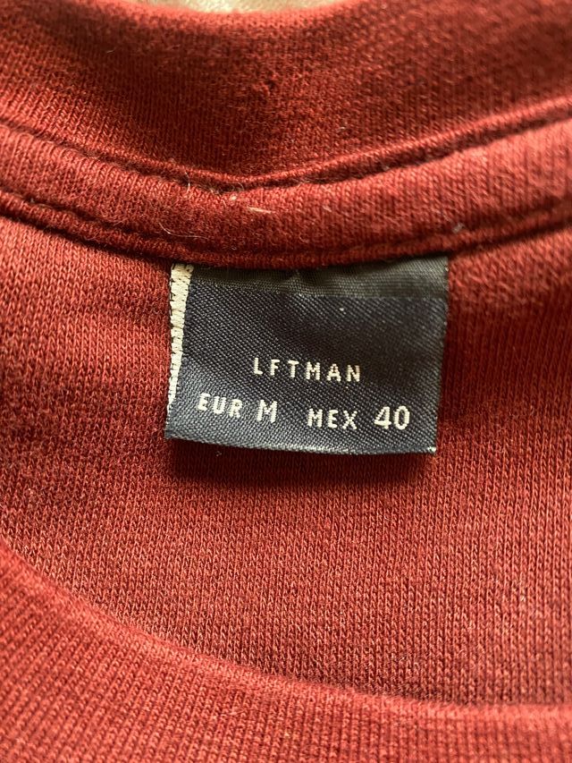 Sudadera Burdeos OUT SIDER Talla M