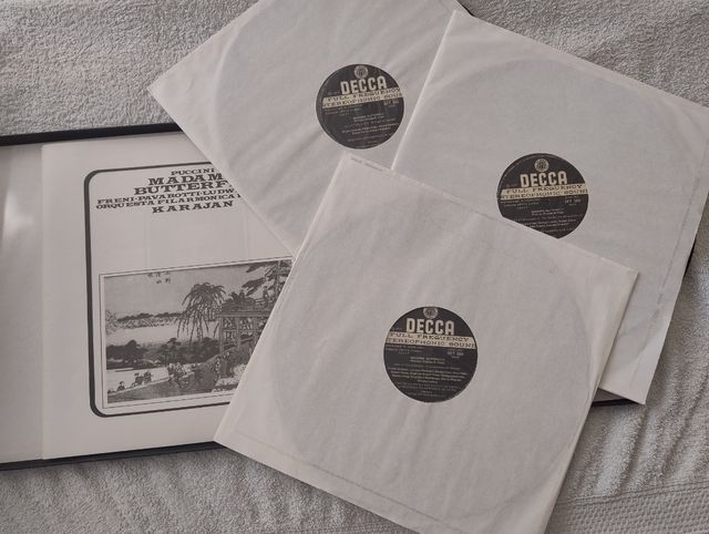 Madama Butterfly Puccini Decca Vinil