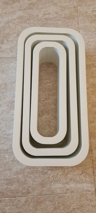 Estanterías Blancas Ikea (Set de 3)