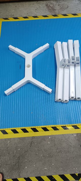 Mesa Ovalada Jardín Blanca