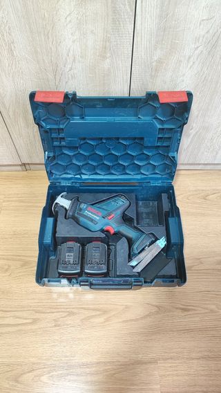 Bosch GSA 18V-LI C + 2 Baterías 6Ah + Maletín 