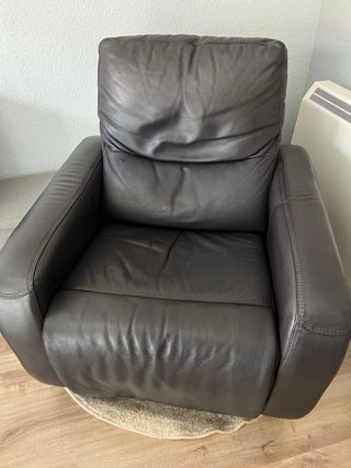 Sillón de piel marrón relax
Marca Pedro Ortiz 