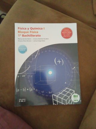 Libro física y química 1 bachiller.