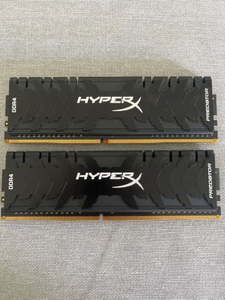 HyperX Predator DDR4 8GB (2x4) 3200MHz RAM