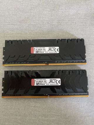 HyperX Predator DDR4 8GB (2x4) 3200MHz RAM