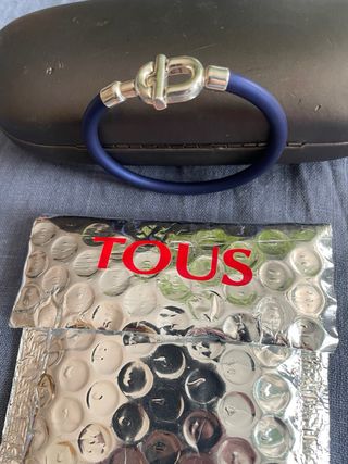 Pulsera Tous Manifesto Plata y Azul