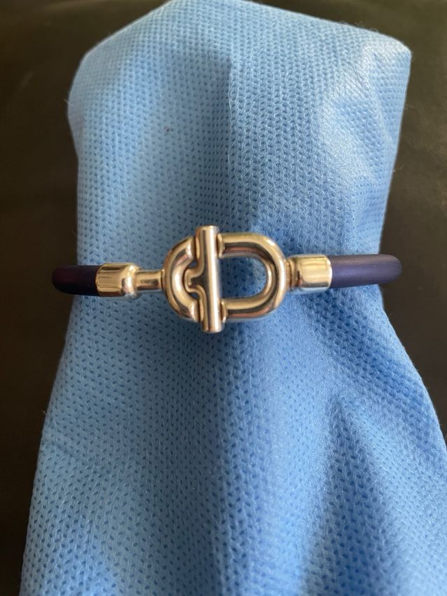 Pulsera Tous Manifesto Plata y Azul