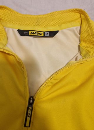 Maillot Mavic Talla M Amarillo Degradado