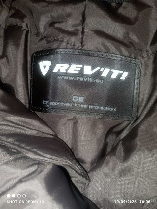 Pantalones de moto negros