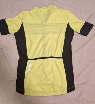 Maillot Corto Rh+ Talla M Amarillo/Negro