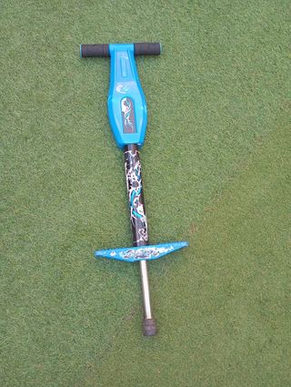 Saltador Pogo Stick Azul