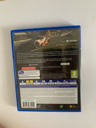 Juego PS4 Gran Turismo Sport