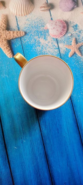 Tazza da tè anni '40 con rose