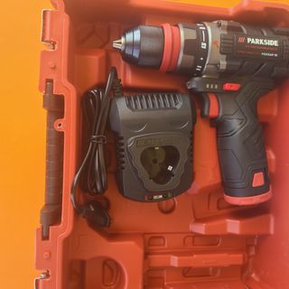 Taladro Percutor Parkside 12V + Batería + Cargador