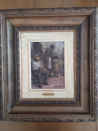 Cuadro al óleo Mompó Roca