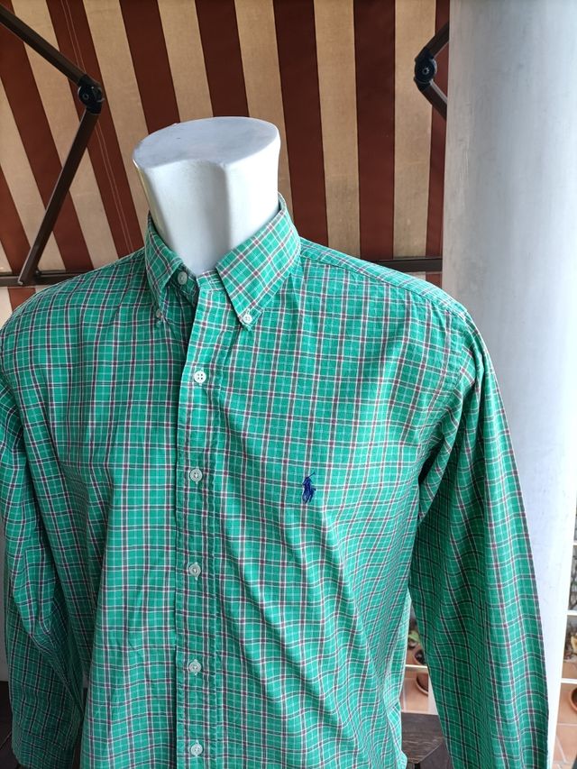 Camisa Ralph Lauren Verde a Cuadros