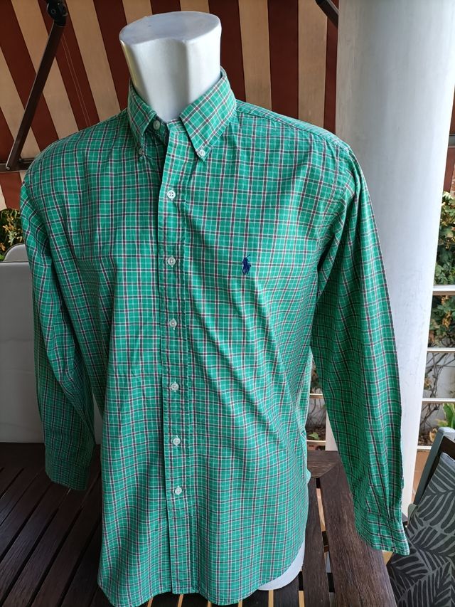 Camisa Ralph Lauren Verde a Cuadros