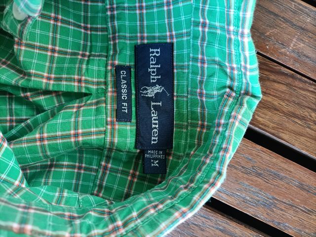 Camisa Ralph Lauren Verde a Cuadros