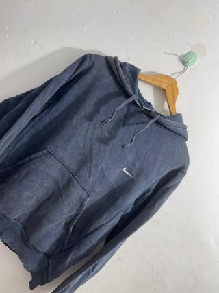 ¡OFERTA! Talla S Sudadera Nike Azul Marino Vintage