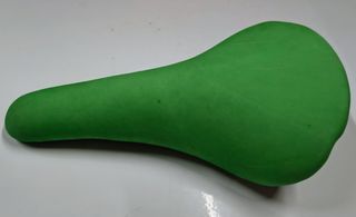 Selim Vintage Bicicleta Camurça Verde