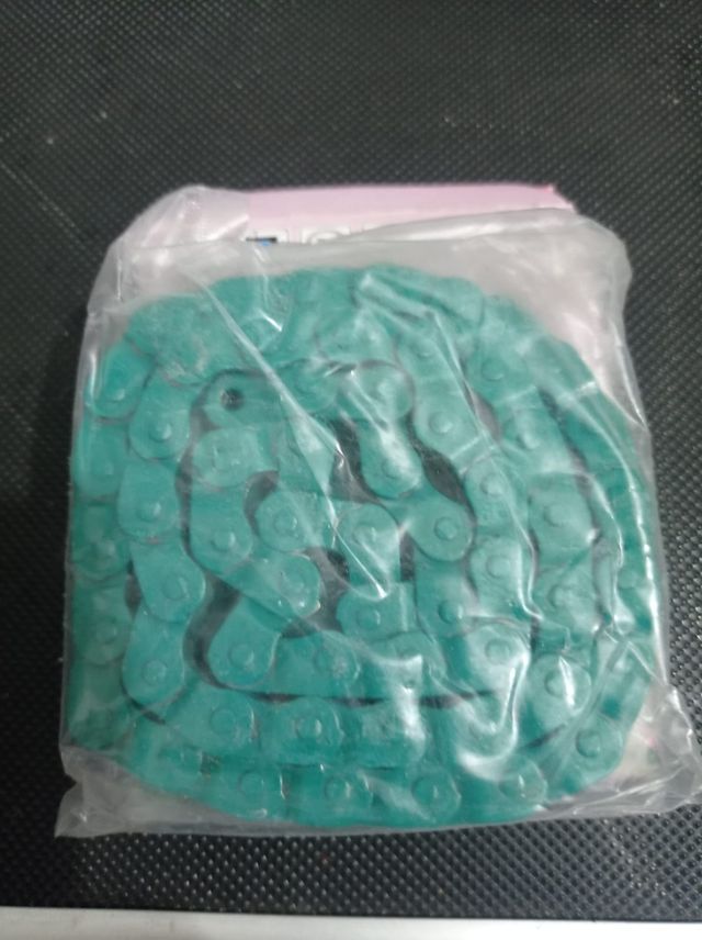 Cadena BMX Medio Eslabón Verde