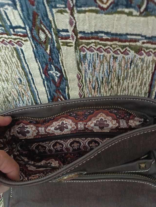 Bolso bandolera Caminatta marrón