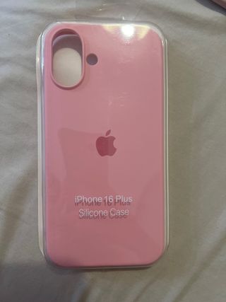 Funda Rosa iPhone 16 Plus