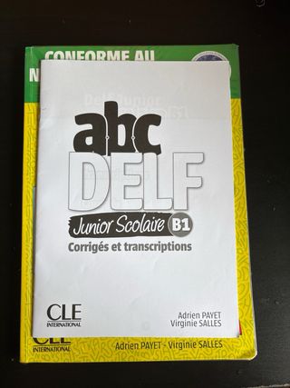 DELF B1 ( conforme su nouveau format d’épreuves)