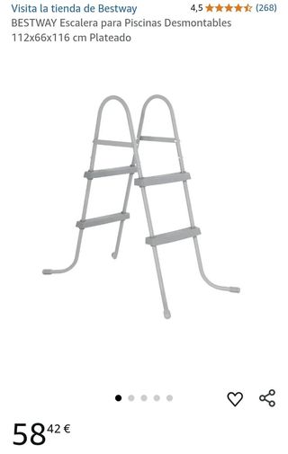 Escalera para piscina BESTWAY 